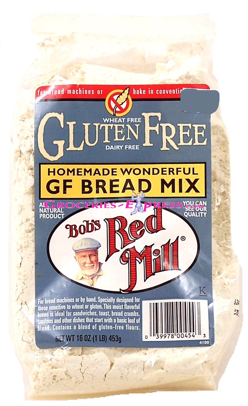 Bob's Red Mill&nbsp;Gluten Free&nbsp;bread mix, homemade wonderful, wheat free, dairy free Full-Size Picture
